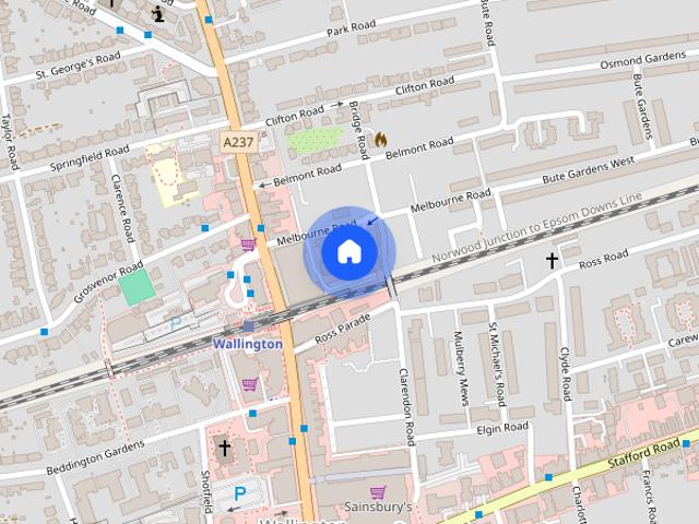 Apartment for rent in Wallington, Greater London