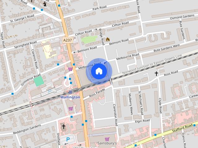 Apartment for rent in Wallington, Greater London