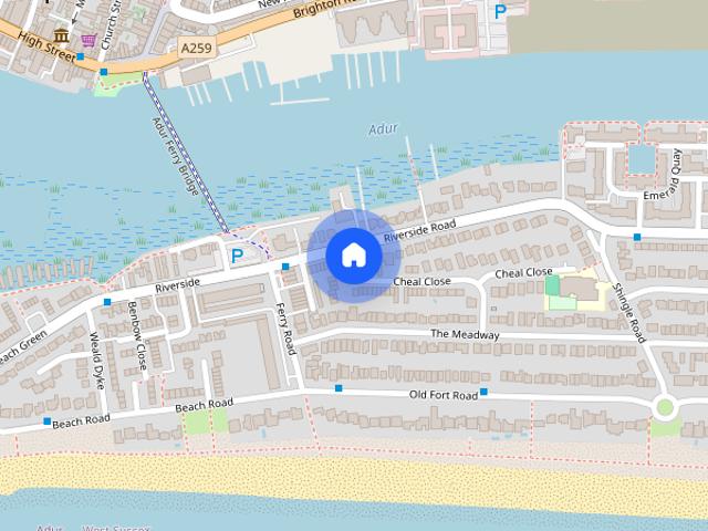 Apartment for rent in Shoreham Beach, Adur