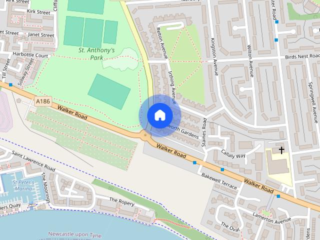 Apartment for rent in St. Peter's, Tyne And Wear