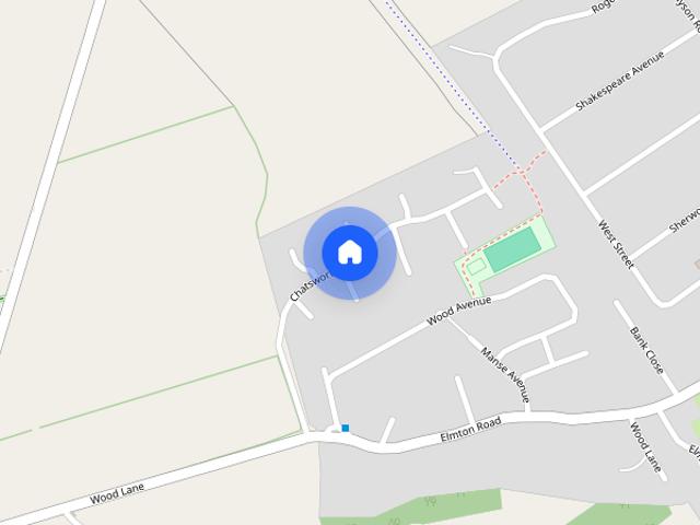 House for rent in Creswell Model Village, Elmton