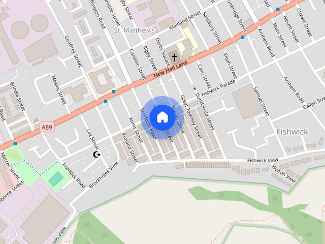 House for rent in Fishwick, Higher Bartle