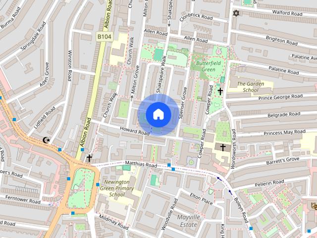 Apartment for rent in Stoke Newington, Greater London