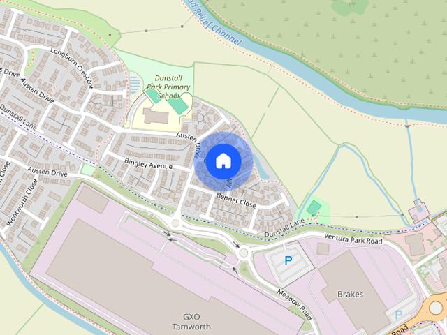 House for rent in Kettlebrook, Staffordshire
