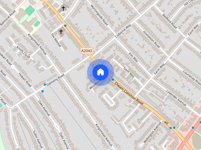 Apartment for rent in Worcester Park, Greater London