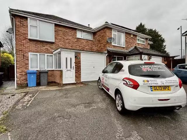 House for rent in Sinfin, East Midlands