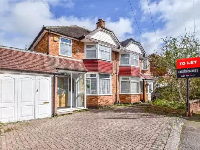 House for rent in Rednal, West Midlands
