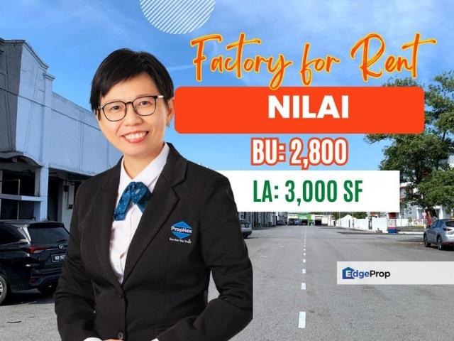 Warehouse for rent in Nilai, Negeri Sembilan