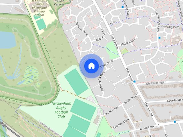 House for rent in Hampton, Greater London