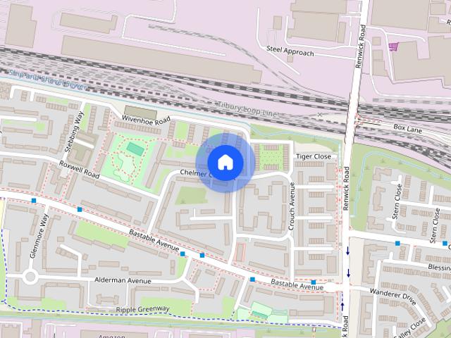 House for rent in London Borough of Barking and Dagenham, Greater London