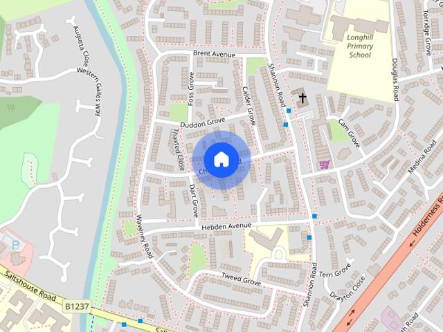 House for rent in Longhill, Hull