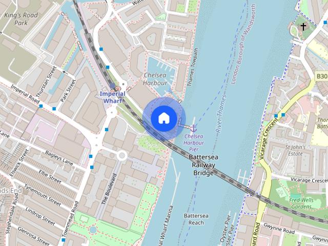 Apartment for rent in Chelsea Harbour, Greater London