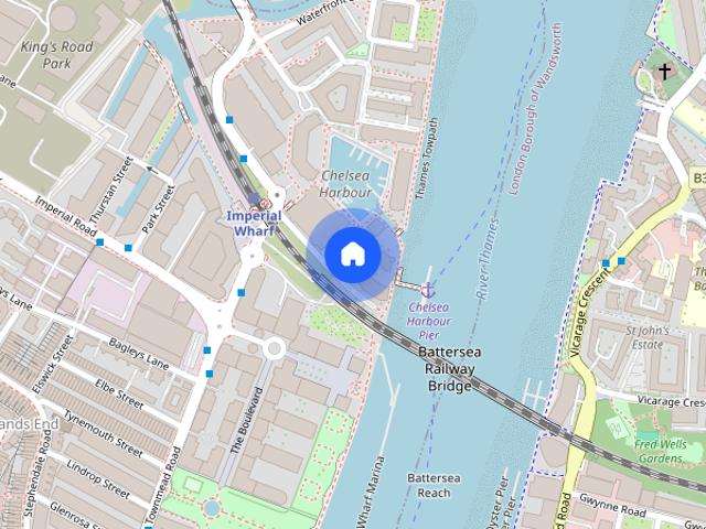 Apartment for rent in Chelsea Harbour, Greater London