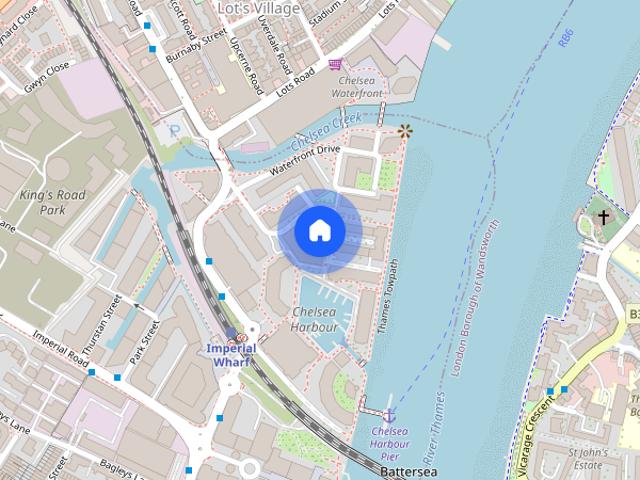 Apartment for rent in Chelsea Harbour, Greater London