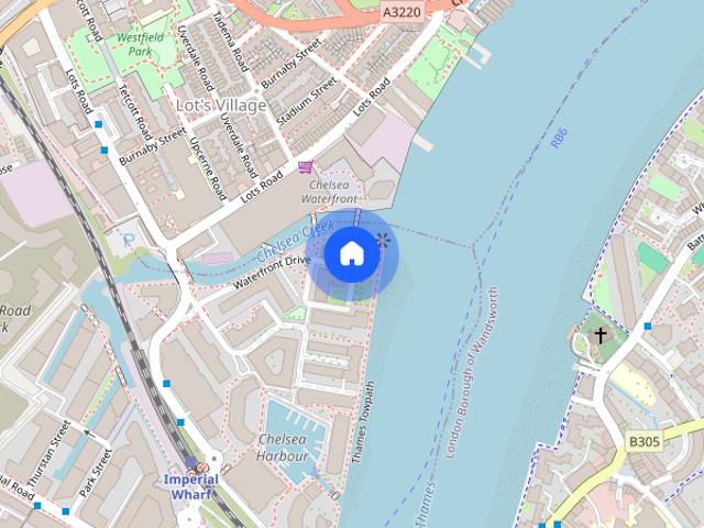 Apartment for rent in Chelsea Waterfront, Greater London