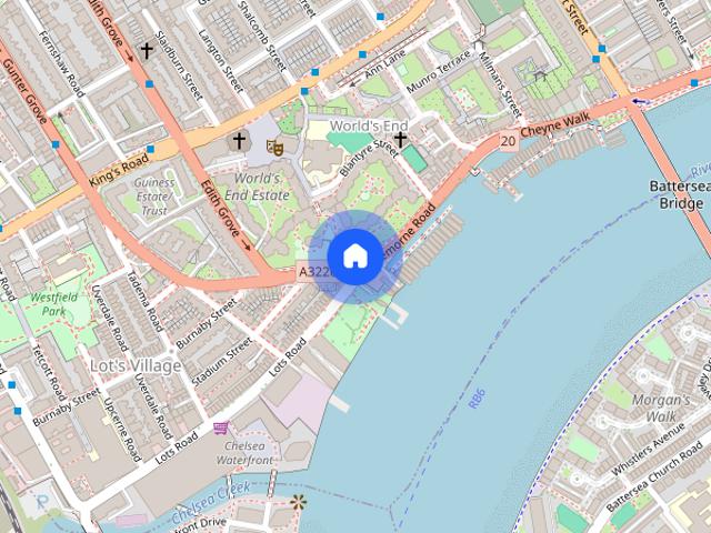 Apartment for rent in Brompton, Greater London