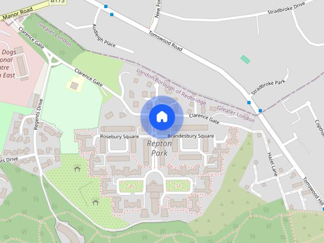 Apartment for rent in Repton Park, Greater London