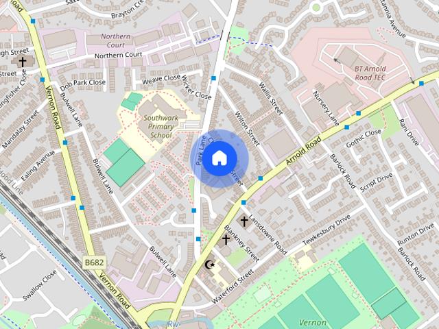 House for rent in Bulwell, City of Nottingham