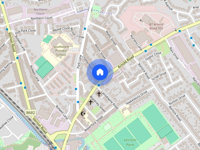 Apartment for rent in Bulwell, City of Nottingham