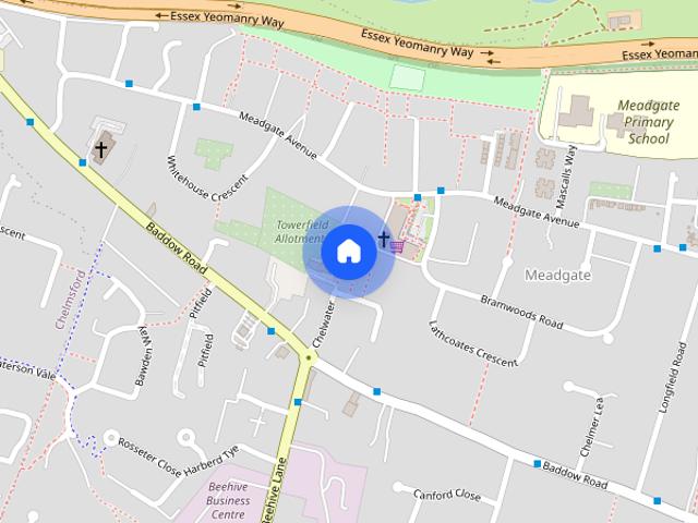 Apartment for rent in Meadgate, Chelmsford