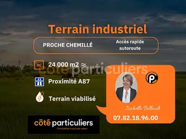 Terrain vente à Quartier de l'Erauderie, Chemillé-en-Anjou