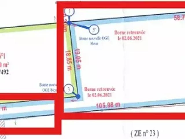 Terrain vente à Auxerre, Chemilly-sur-yonne