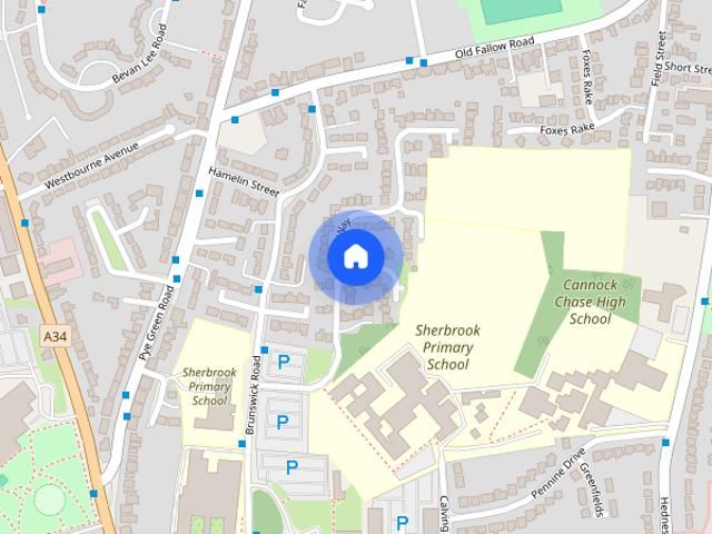 House for rent in Broomhill, Chadsmoor