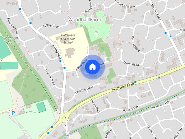 Apartment for rent in Woodhall Farm, Pouchen End