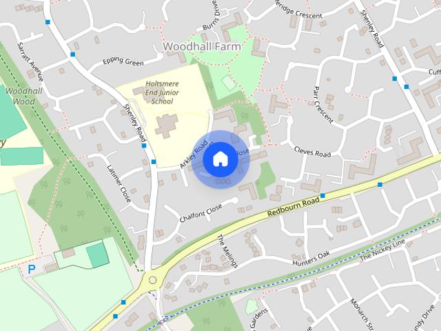 Apartment for rent in Woodhall Farm, Pouchen End