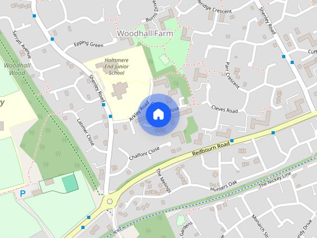 Apartment for rent in Woodhall Farm, Pouchen End
