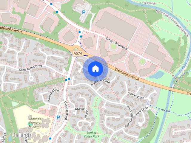 House for rent in Callands, Burtonwood and Westbrook