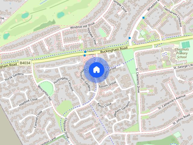 House for rent in Far Bletchley, Milton Keynes