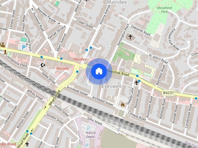 Apartment for rent in Eveswell, Wales