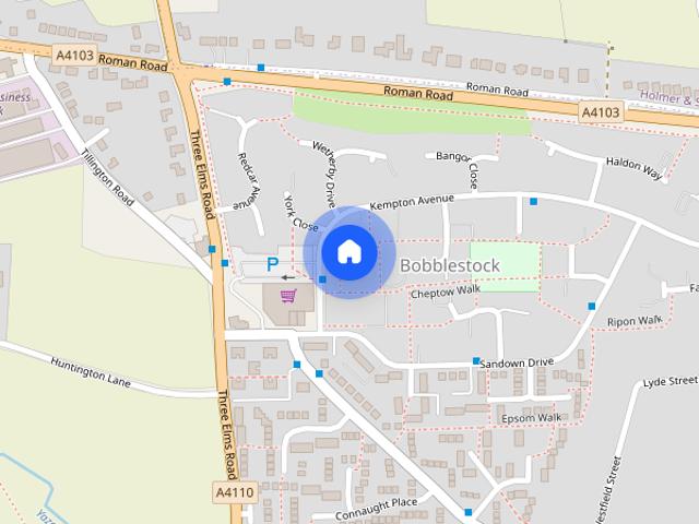 House for rent in Bobblestock, Lower Bullingham