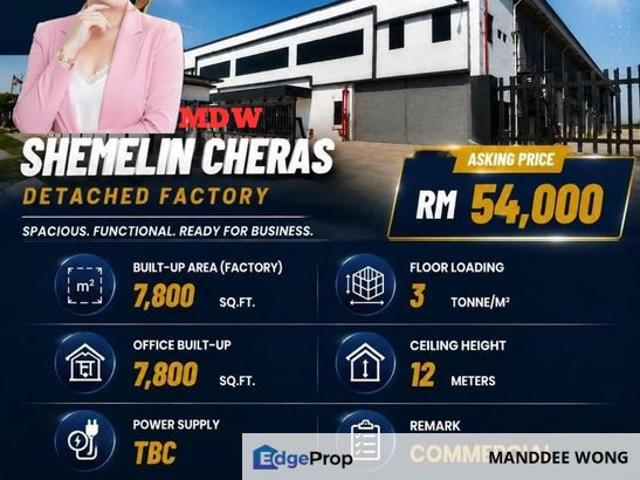 Warehouse for rent in Country Heights Damansara, Kuala Lumpur