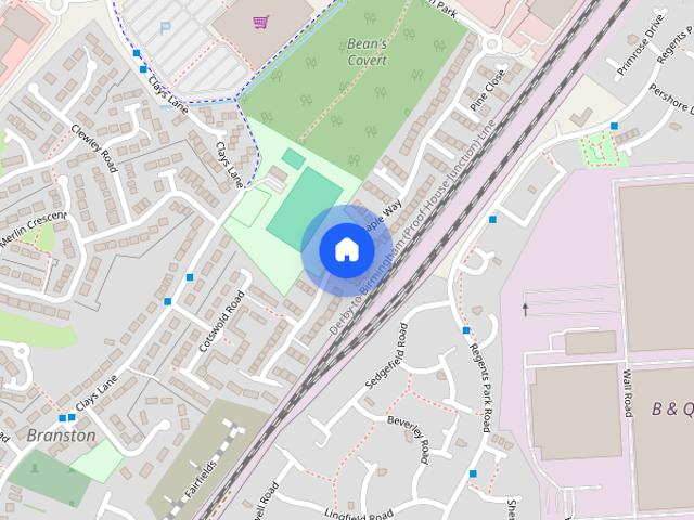 Apartment for rent in Beamhurst, Staffordshire