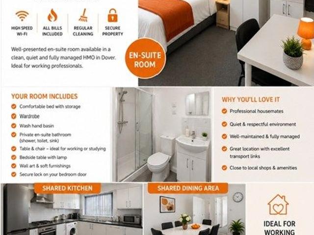 Room for rent in Tower Hamlets, Dover