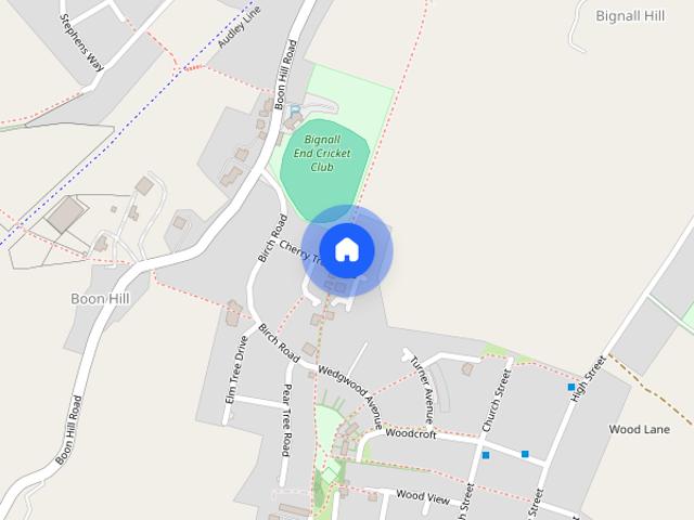 House for rent in Audley Rural, Butterton