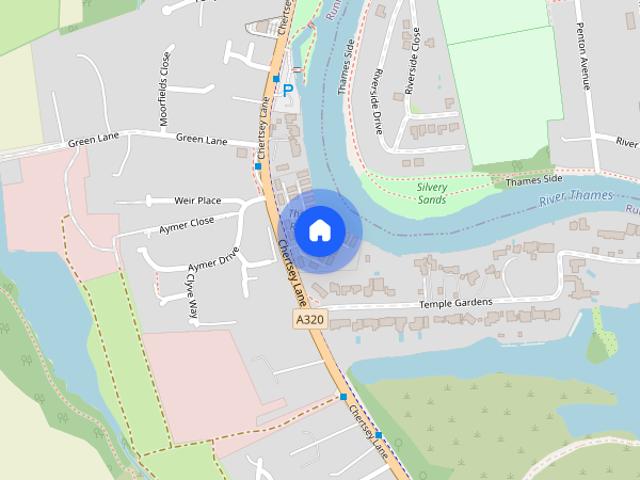 House for rent in Pooley Green, Runnymede