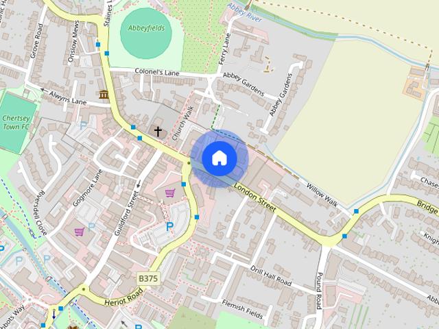 Apartment for rent in Chertsey, Runnymede