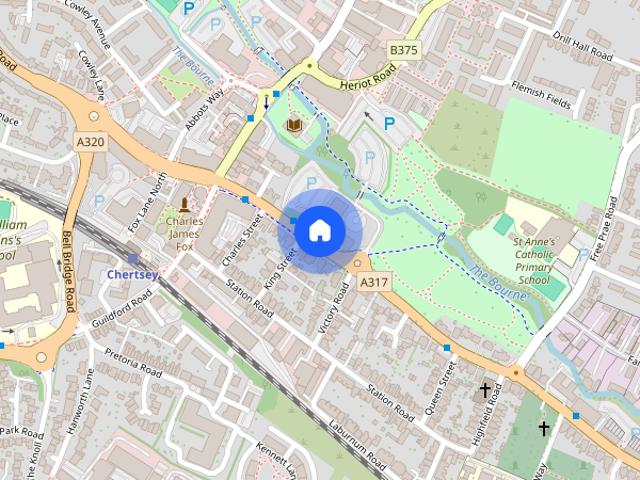 Apartment for rent in Row Town, Surrey