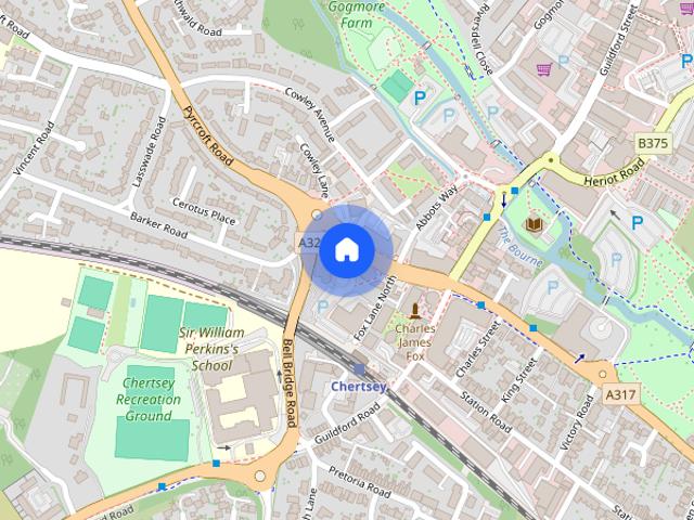 Apartment for rent in Chertsey, Runnymede