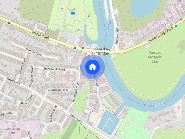 Apartment for rent in Row Town, Surrey