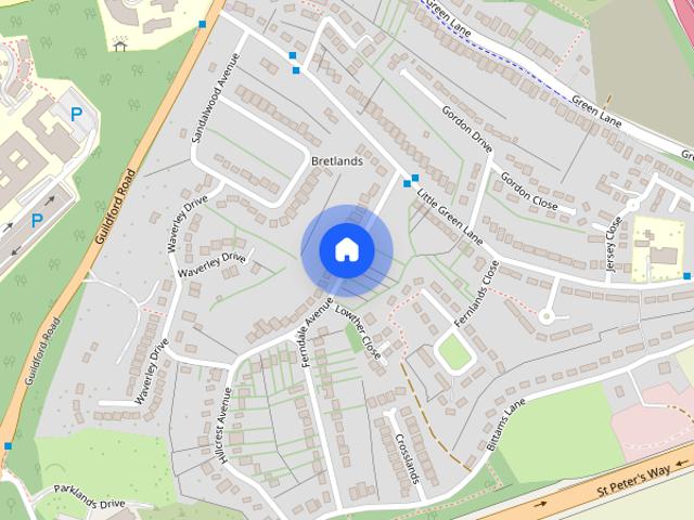 House for rent in Row Town, Surrey