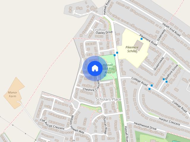 House for rent in Scholars Place, Alsager