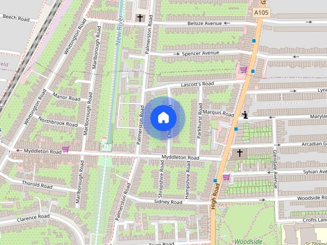 House for rent in London Borough of Haringey, Greater London