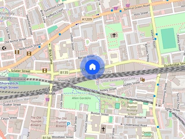 Apartment for rent in Spitalfields, Whitechapel