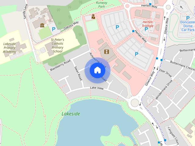 House for rent in Lakeside, South Yorkshire