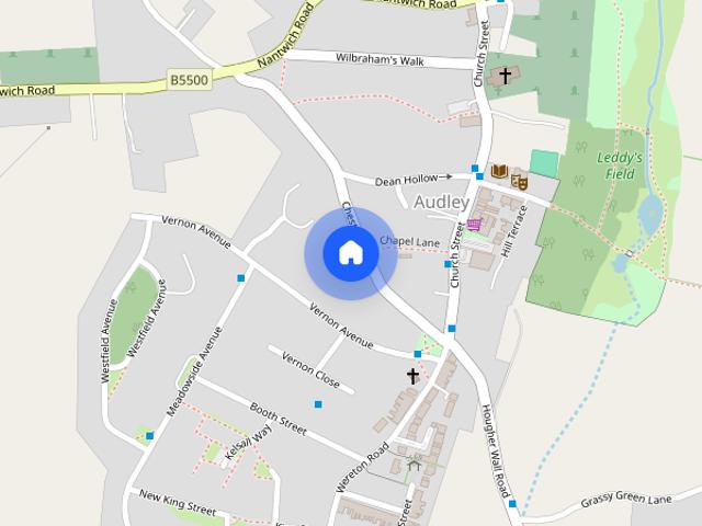 House for rent in Audley, Newcastle-under-Lyme