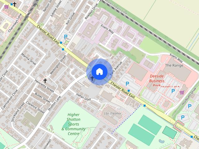 Apartment for rent in Shotton, Wales